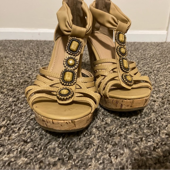 Jewel Wedge heels - Picture 3 of 5